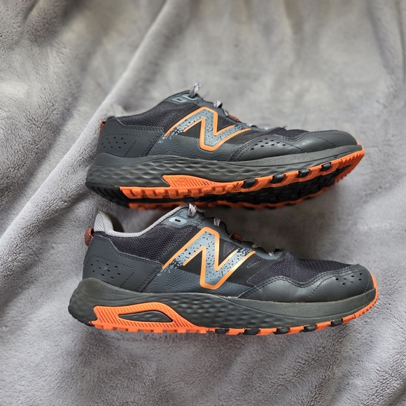 New Balance Other - New Balance Men's Athletic Shoes Black with Orange Accents